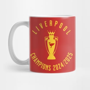 Liverpool Champions 25 yellow 2 Mug